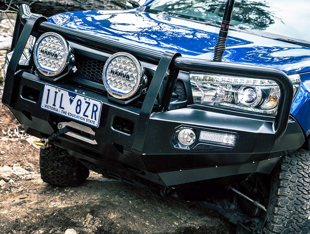 Toyota Hilux (2015-2020) N80 Revo Jungle 4x4 Commercial Bull Bar - Image 5