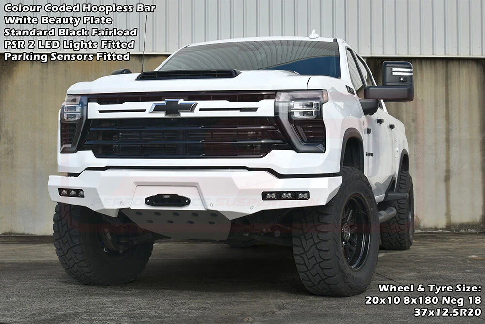 Chevrolet Silverado (2024+) 2500-3500 Khaos Sheet Metal Hoop Bumper - Image 11