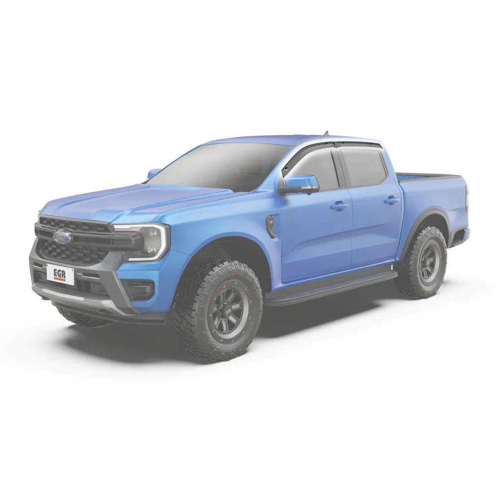Ford Ranger (2022+) EGR AUTO EGR Slimline Weather Shields - Ford Ranger RA 2022-Onwards - Image 2