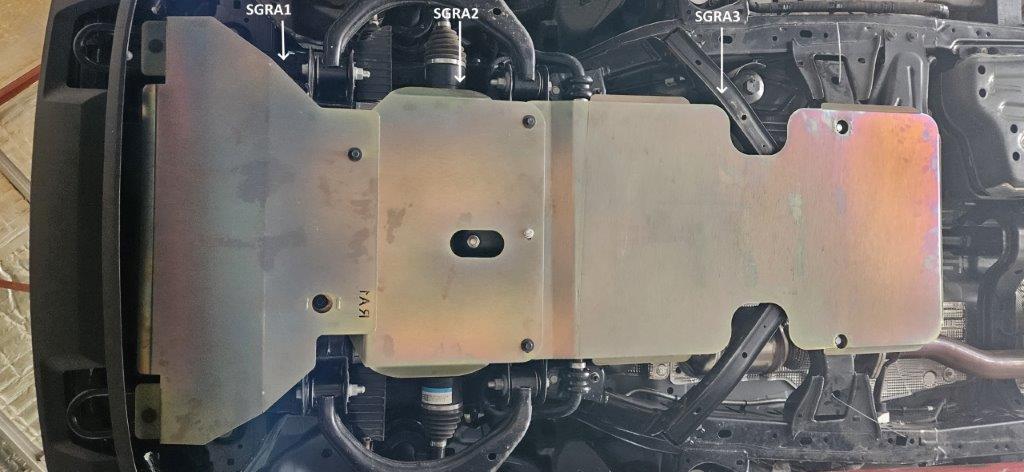 Ford Ranger (2023-2025) RA Ranger V6 Next Generation Ranger Bash Plate Front / Sump / Transmission Guard - Image 2