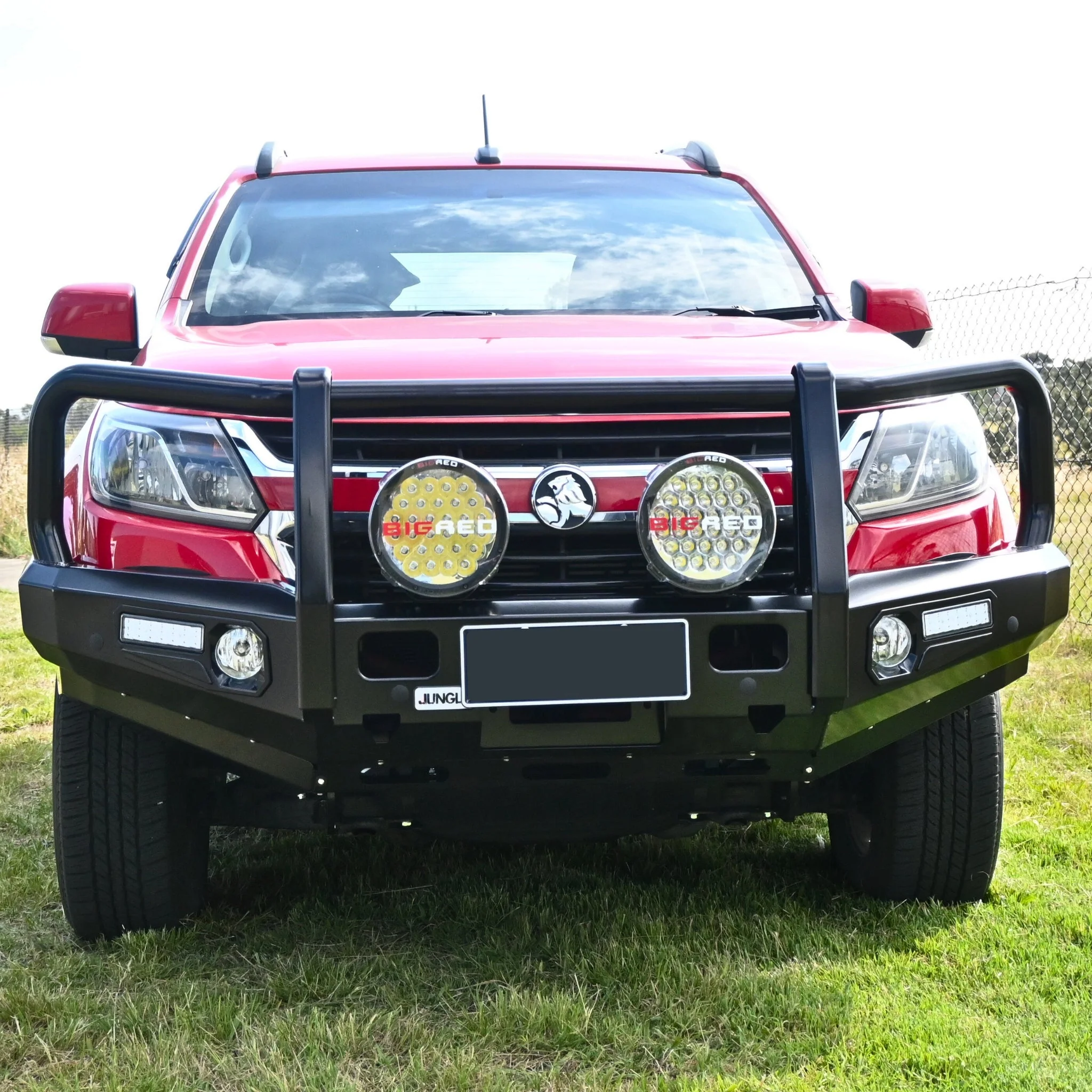 Holden Trailblazer (2018+) Jungle 4x4 Commercial Bull Bar - Image 2