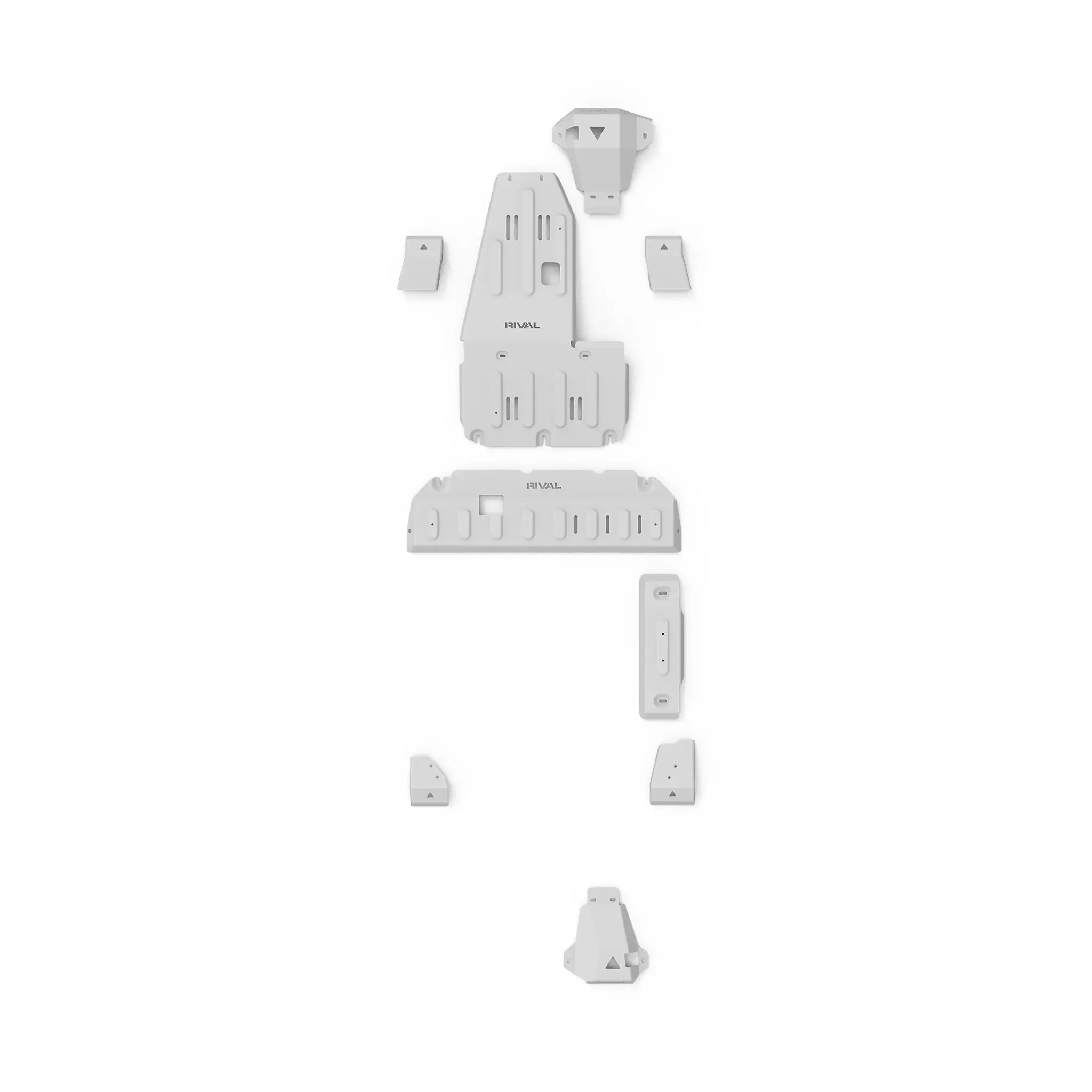 Ineos Grenadier / Quartermaster 2023–Present Set of 5 Aluminum Bash Plates