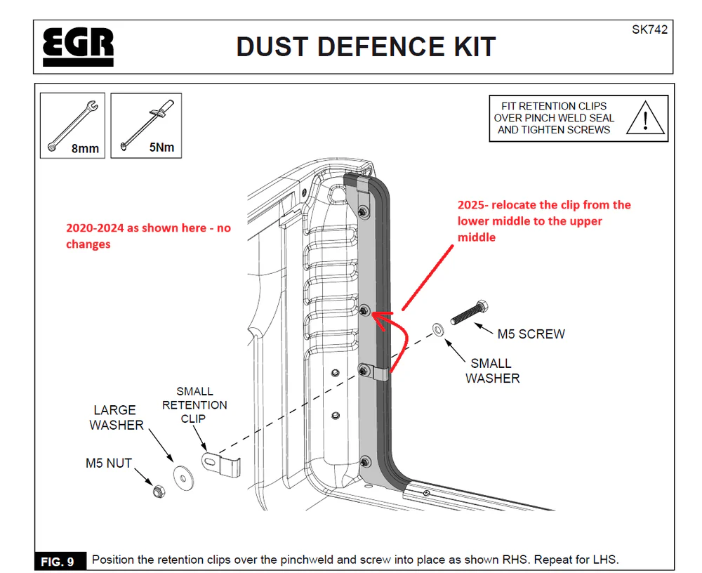 Isuzu D-Max (2020-2025) EGR Dust Kit - Dust Defender - Image 2
