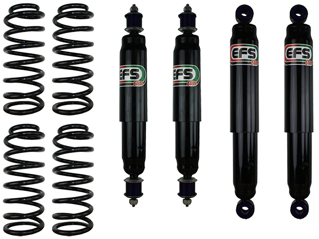 Jeep Cherokee (10/2001-02/2008)  Wagon Petrol 2.4 & 3.7ltr Superior Engineering Superior 40mm Lift Kit Suitable For Jeep Cherokee KJ (Kit) - SUP40JKJ