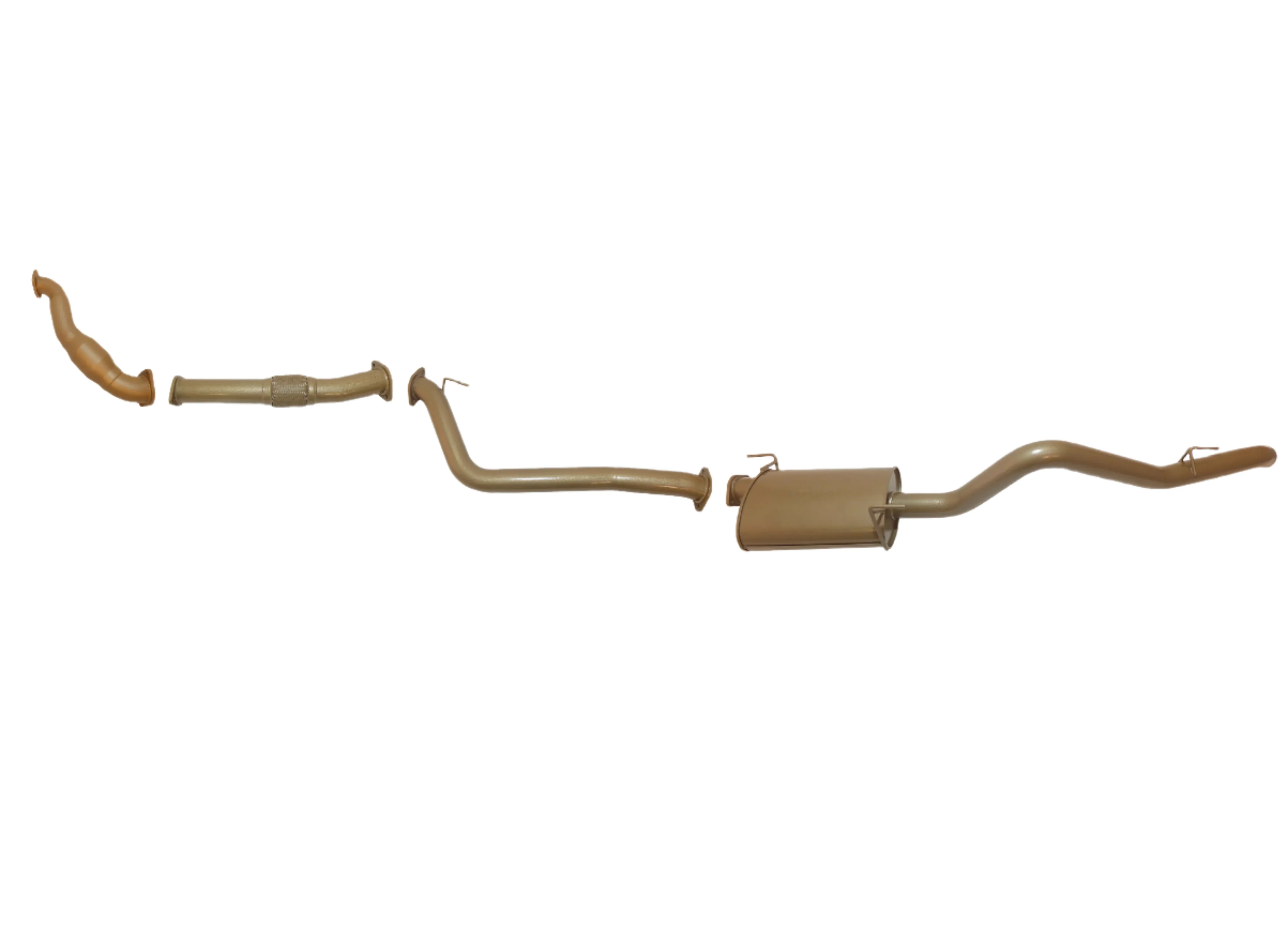 Isuzu D-MAX (2010-2012) RC King Brown Performance Exhaust System