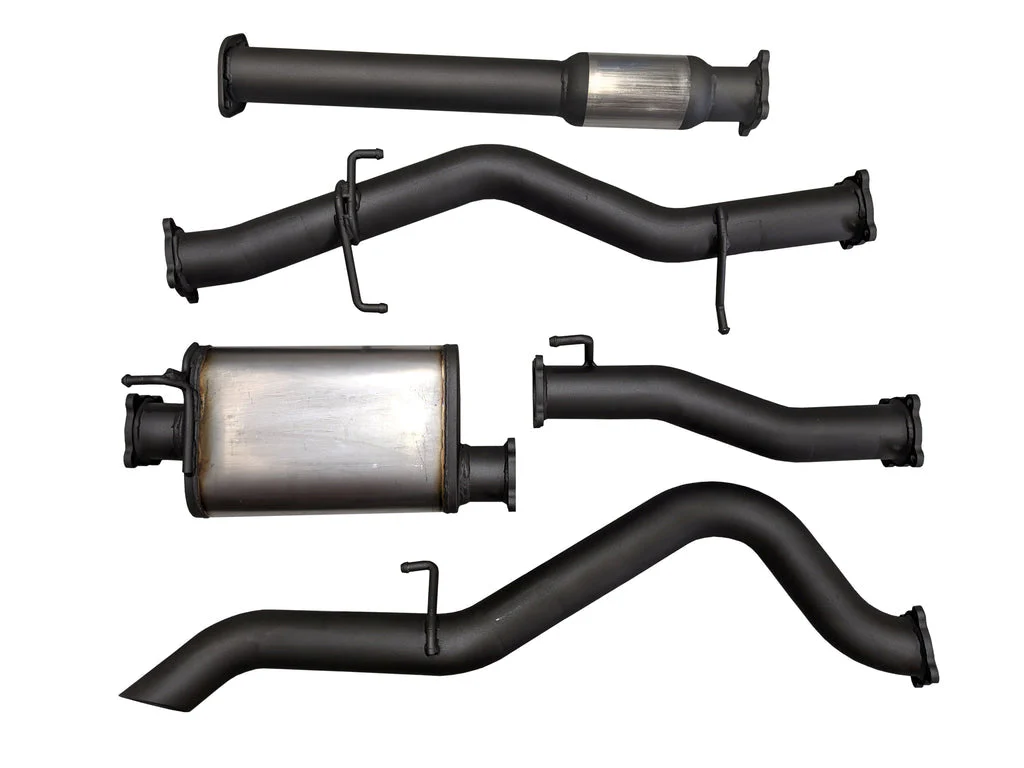 Mitsubishi Triton (2015-2024)  MQ & MR 4WD 2.4L 4cyl (DPF Back) Muffler - Outlaw 4x4 - Image 2