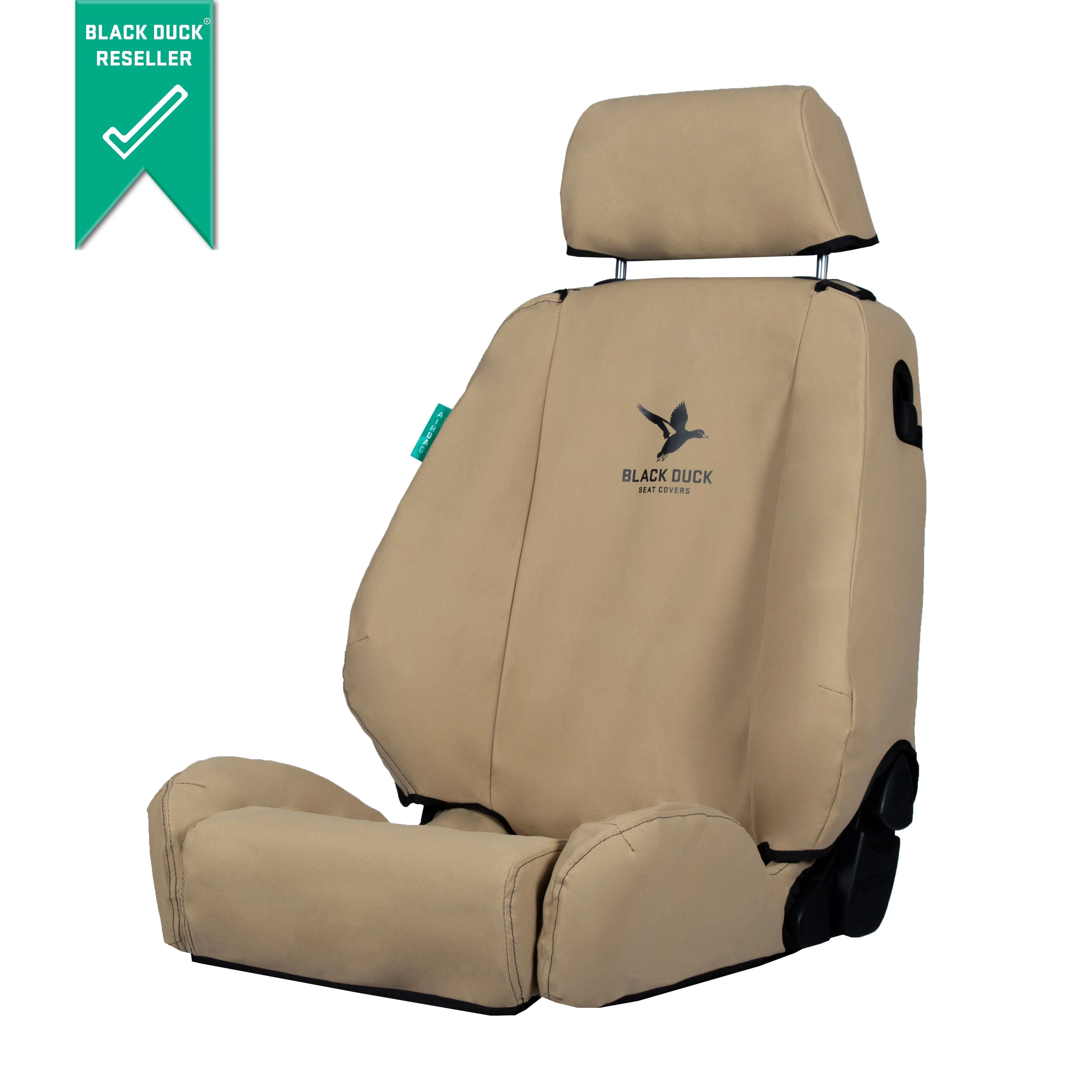 Ford Ranger (2025-2030) XL & XLS Single Cab New Generation onwards Black Duck® SeatCovers - FR222SCABC FR22SCABCDR FR22CON - Image 5