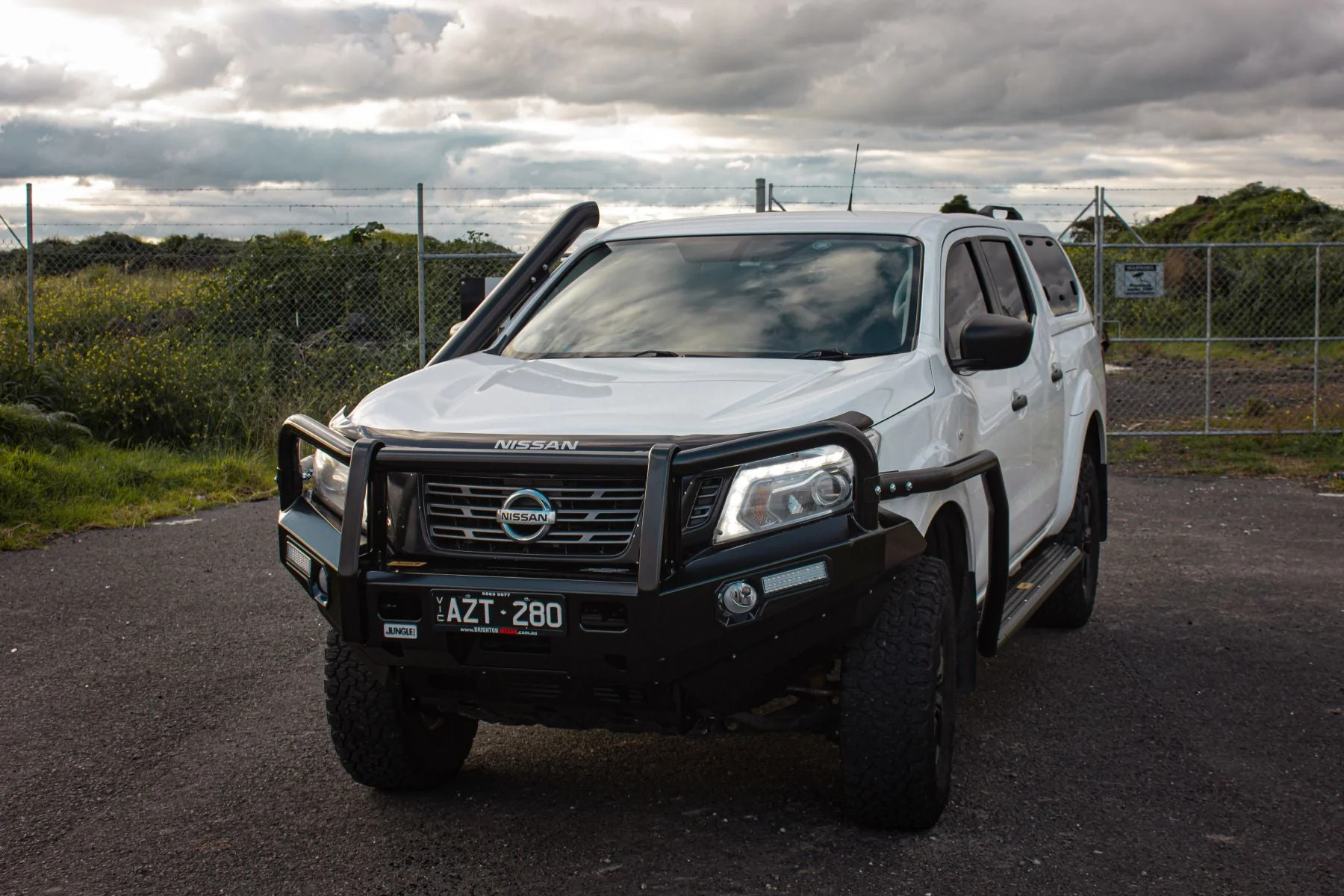 Nissan Navara (2015-2020) NP300 Jungle 4x4 Commerial Bull Bar