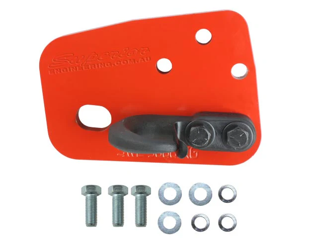 Nissan Patrol (08/1987-1989) Superior Engineering Superior Heavy Duty Rated Towing Point Suitable For Nissan Patrol GQ/GU (With Hook) (Each) - GQGURPLH