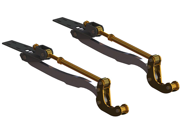 Nissan Patrol (08/1987-1989)  Wagon All 4.2ltr Superior Engineering Superior Hybrid 5 Link Suitable For Nissan Patrol GQ/GU (Pair) - WSFL-A-PTR10-KIT-C