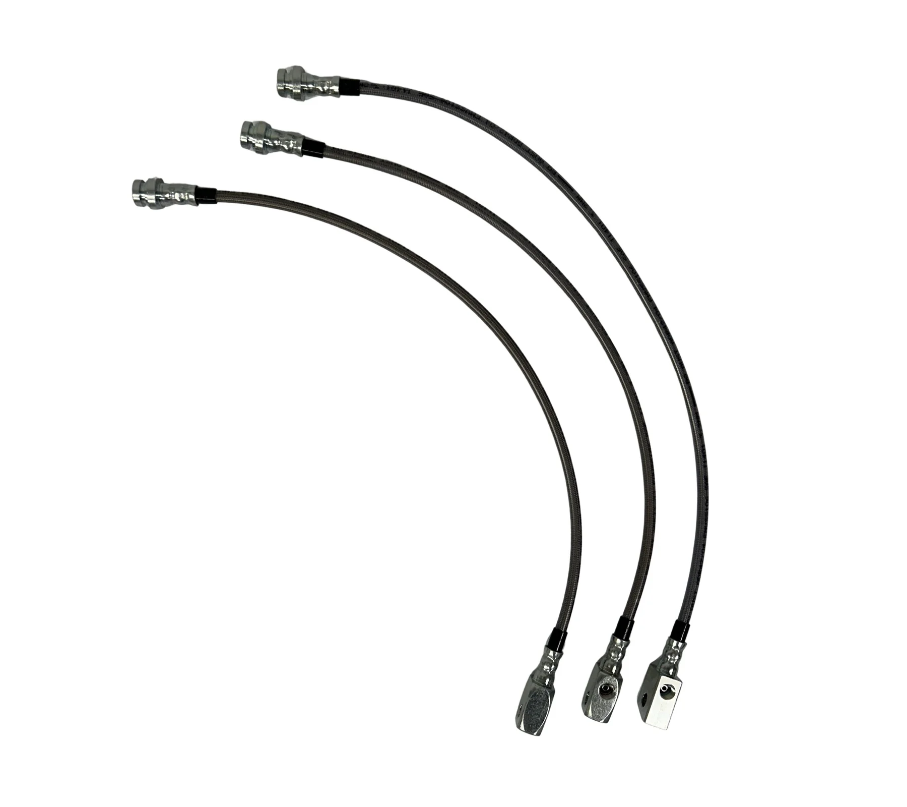Nissan Patrol (1997-2000) GU Wagon S1 (Y61) 12/1997-2000 Tough Dog Extended Brake Hose Kit Braided - GU Patrol 1998-On with ABS