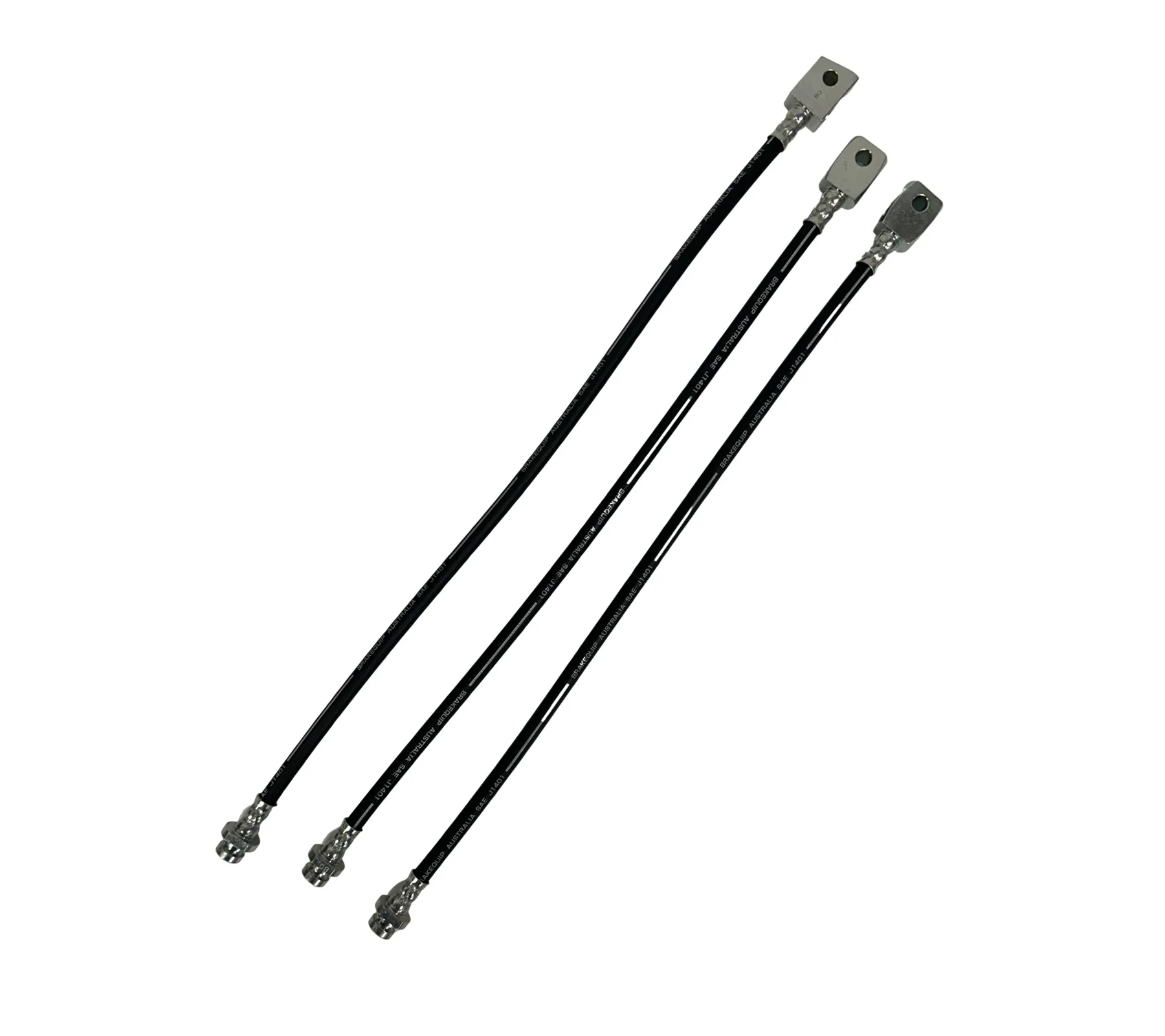 Nissan Patrol (1997-2000) GU Wagon S1 (Y61) 12/1997-2000 Tough Dog Extended Brake Hose Kit Rubber - GU Patrol 1998-On with ABS
