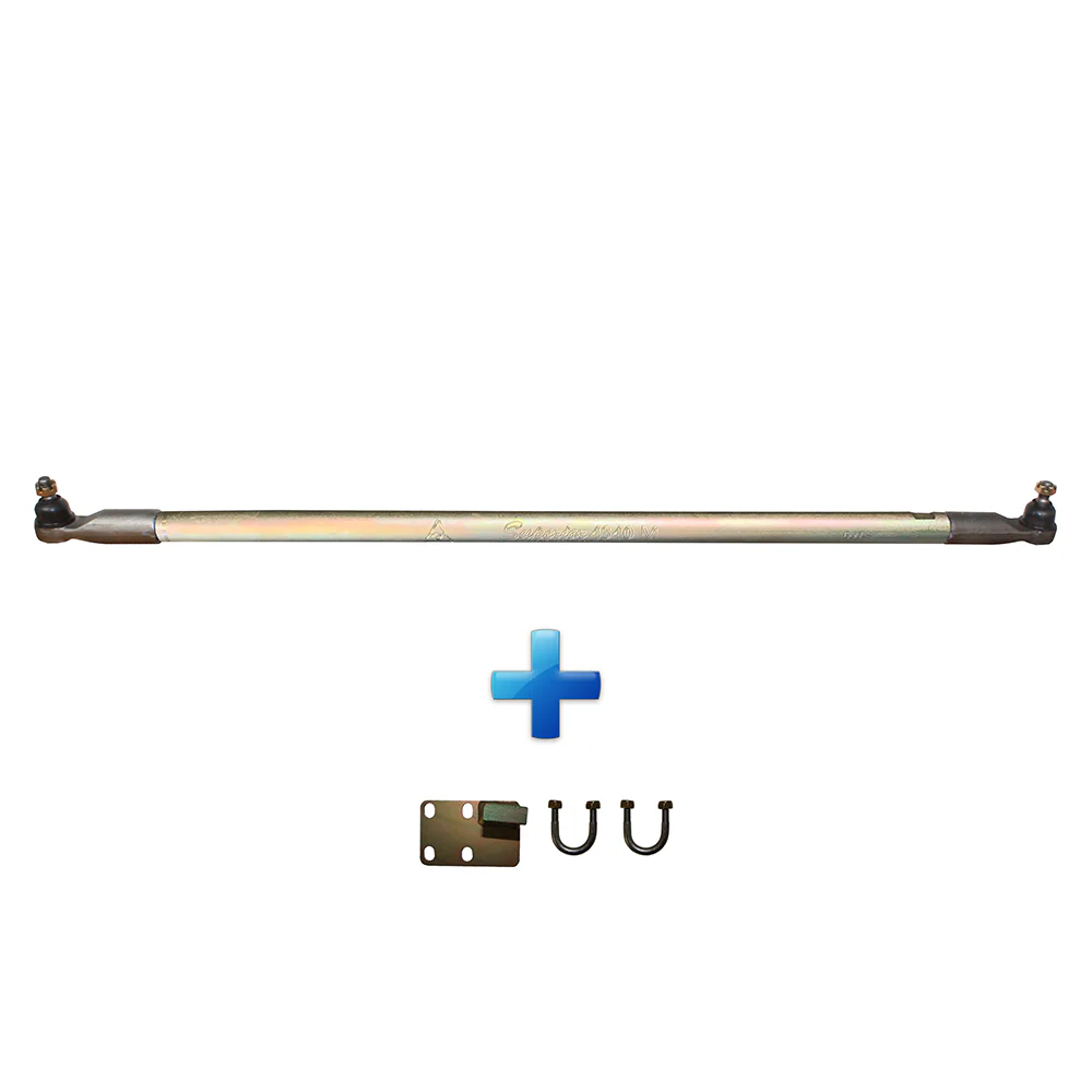 Nissan Patrol (2000-2016) Superior Engineering Superior Drag Link Hollow Bar 0-3 Inch (0-75mm) Lift with Nissan Genuine Tie Rod Ends Suitable For Nissan Patrol GU 1/2000 On Wagon Adjustable (Taper Pin Bracket) - GUMDLS3W-NG