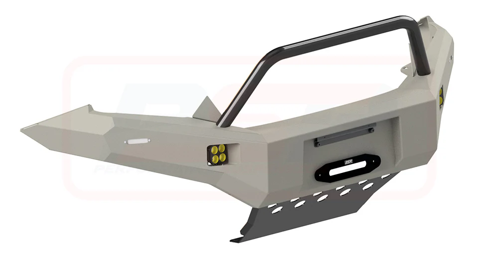 Isuzu D-Max (2016-2020) PSR 2 (Strut Front) 2017-2020 Ambush Single Hoop Bullbar - Image 4