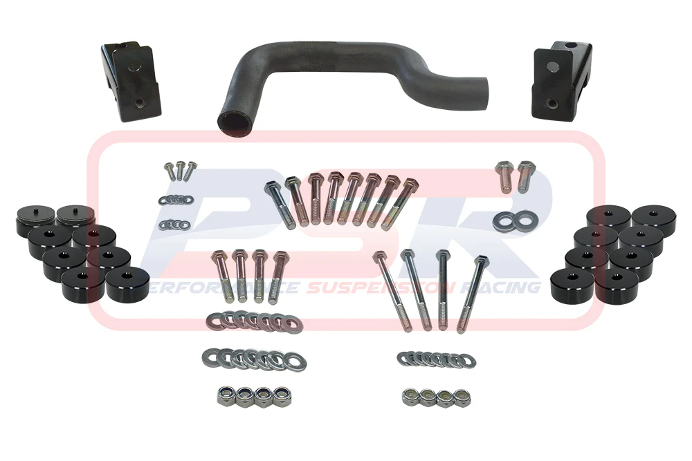Mazda BT50 (2021-2026) PSR  / PK Ranger 1" Body Lift Kit (Dual Cab with Tub)