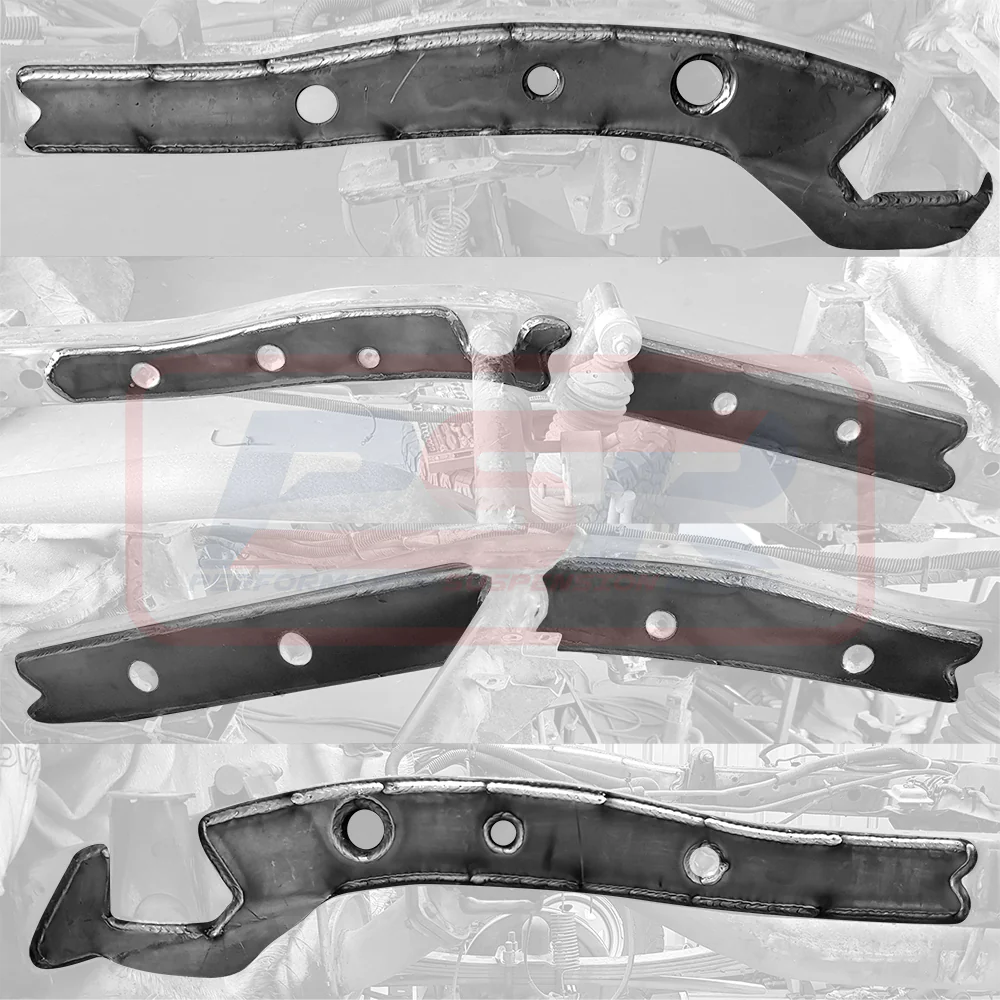 Mazda BT50 (2006-2011) PSR / PK Ranger Weld On Chassis Brace Kit (6 Plates)(Dual Cab) - Image 2
