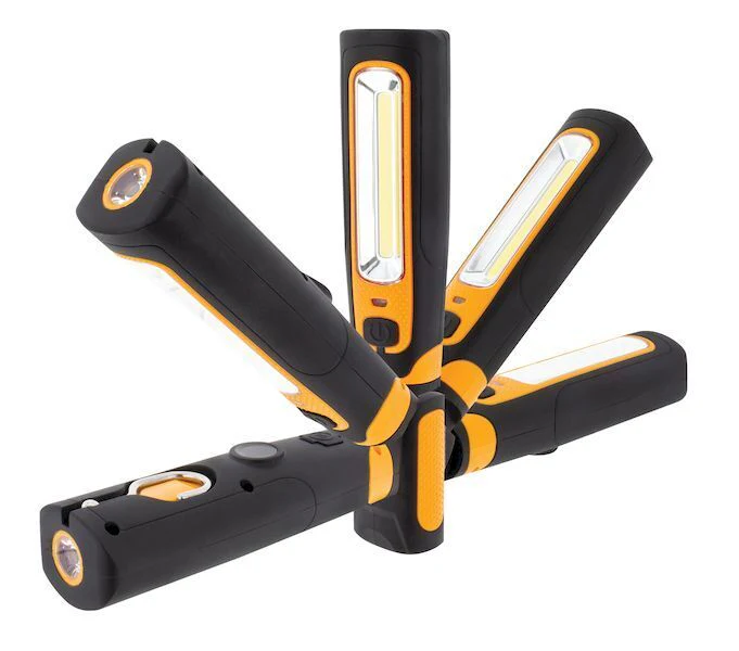 Rechargeable LED Emergency Light w/Torch & Powerbank