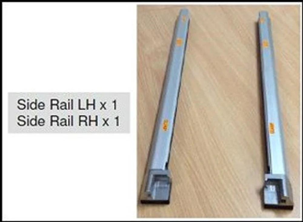 Volkswagen Amarok (2023-2025) EGR AUTO Replacement Side Rails for EGR Soft Tonneau Cover - Volkswagen Amarok NF 2023- Onwards