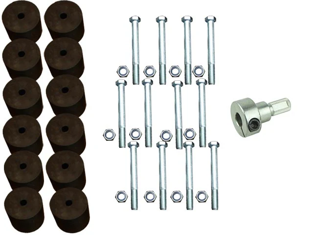 Toyota Hilux (07/2015-current) Superior Engineering Body Lift Kit 2 Inch (50mm) Lift Suitable For Toyota Hilux Revo Single Cab (Petrol Manual Style Side) with Tray Lift (Kit) - BLKHLXREVOSCPMSS-XXX