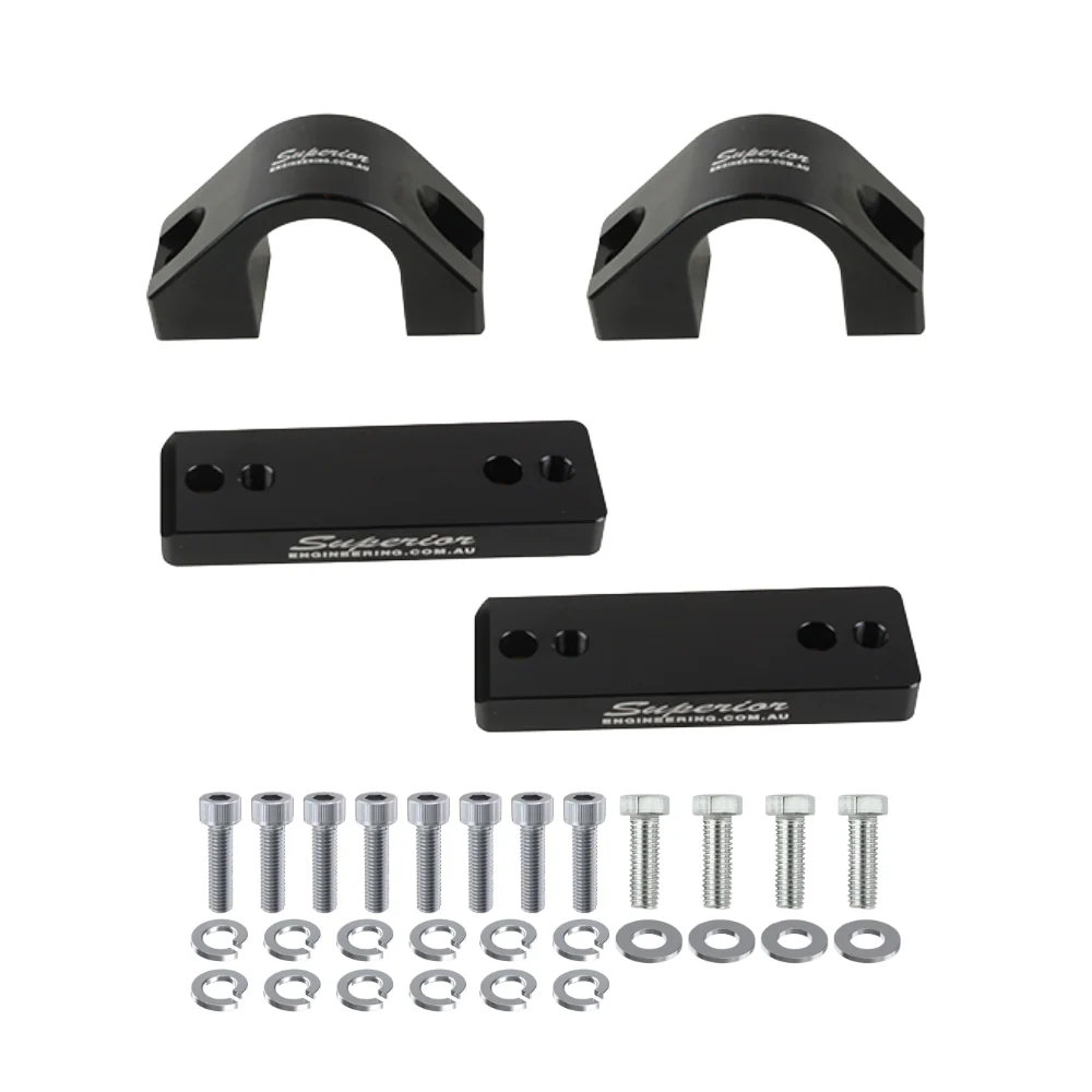 Toyota Hilux (07/2015-current) Ute Diesel 2.4 & 2.8ltr TD Superior Engineering Superior Aluminium Sway Bar Mounting Bracket Kit Suitable For Toyota Hilux Revo 2015 on - THRSRP-KIT-XXX
