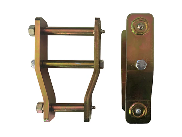Toyota Hilux (1983-09/1988)  Ute Petrol 2.2, 2.4 & 3.0ltr Superior Engineering Superior Extended Shackles 2 Inch (50mm) Suitable For Toyota Hilux/4Runner/Surf (SAF) Front - HLXEXSHF-XXX