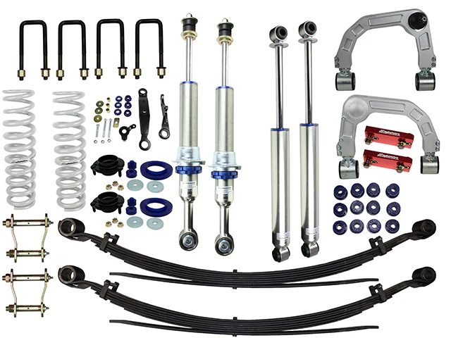 Toyota Hilux (2005-2015) Ute Diesel 3.0, Petrol 2.7 & Petrol 4.0ltr Superior Monotube IFP 2.0 3 Inch (75mm) Lift Kit