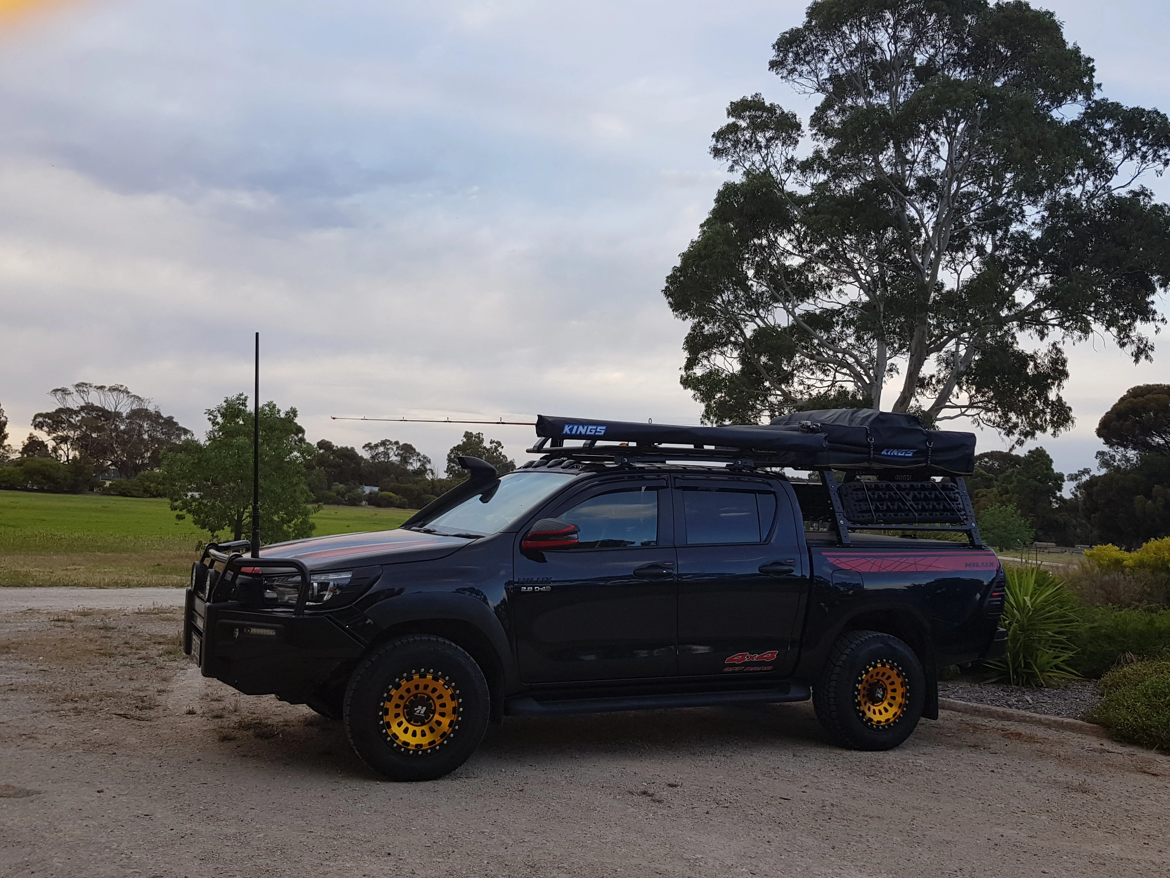 Toyota Hilux (2015-2024) OzRoo Tub Rack - Half Height & Full Height - Image 4