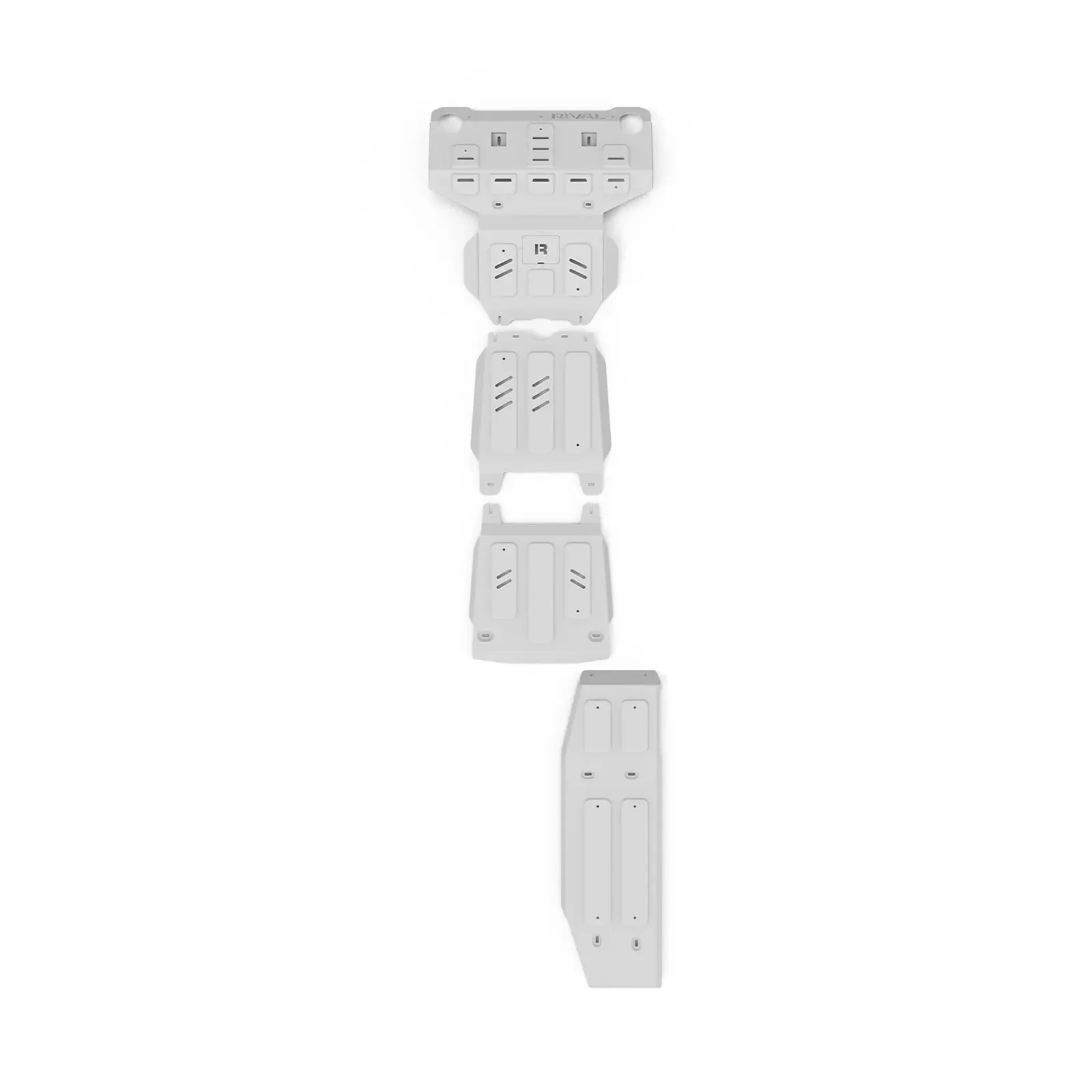 Toyota Hilux (2015-2025) 4x4 Bash Plate Set – Radiator, Engine, Transmission, Transfer Case and Fuel Tank