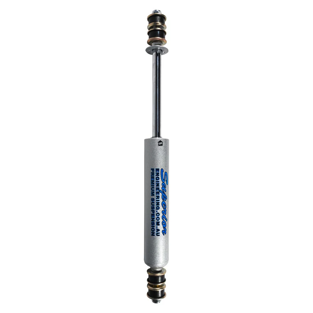 Toyota LandCruiser (02/2007-10/2016) Superior Engineering Superior Nitro Gas Twin Tube Shock Front 4 Inch (100mm) Lift - 9 Inch Travel (Each) - PGP7-5601P100S