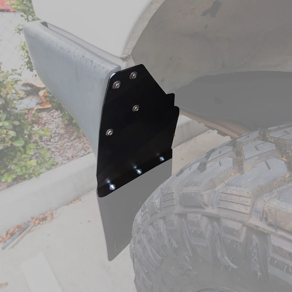 Toyota LandCruiser 105 Series (04/1998-10/2007) Wagon Petrol 4.5ltr Superior Engineering Superior Mudflap Brackets OE to -12 Offset Suitable for Toyota LandCruiser 105 Series Rear - SUP-MFBK-B-LCR36-A-XXX