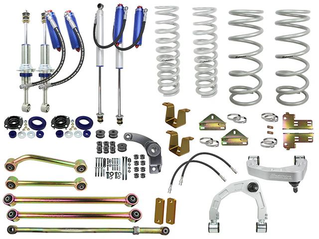 Toyota LandCruiser (11/2007-11/2021) Superior Engineering Superior Remote Reservoir 2.0 4 Inch (100mm) Lift Kit Suitable For Toyota LandCruiser 200 Series (Kit) - SUP-RR-LC2004