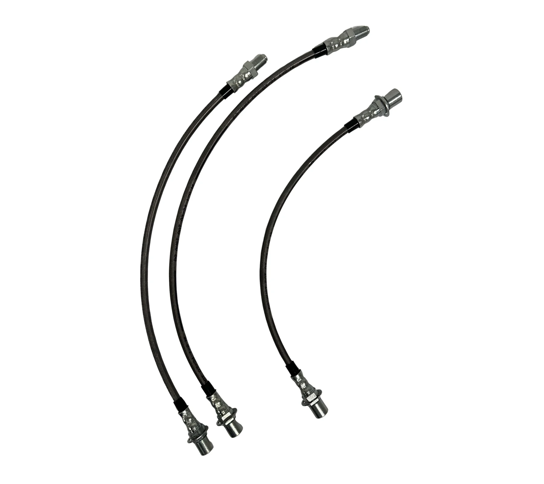 Toyota Landcruiser (1991-1998) 80 Series 09/1991-1998 Tough Dog Extended Brake Hose Kit Braided - 80 Series Landcruiser with ABS
