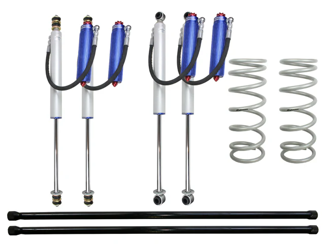 Toyota LandCruiser 100 Series (1998-2007) Wagon Petrol 4.5ltr 6 cyl Superior Remote Reservoir 2.0 2 Inch (50mm) Lift Kit