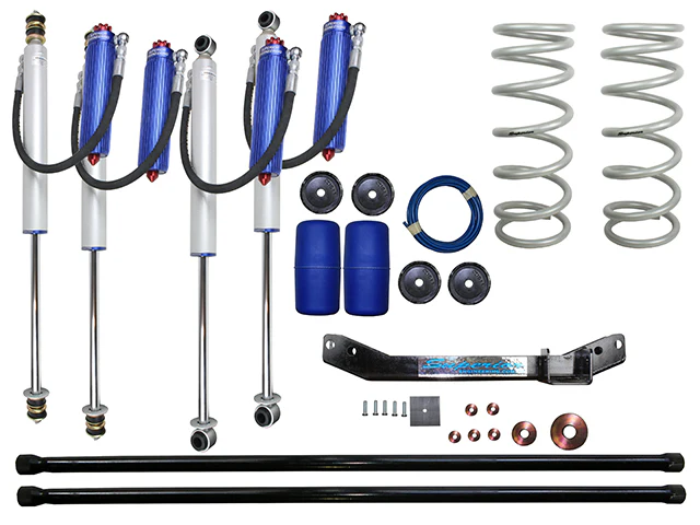 Toyota LandCruiser 100 Series (1998-2007) Wagon Petrol 4.7ltr V8 Superior Remote Reservoir 2.0 2 Inch (50mm) Lift Kit - Image 2