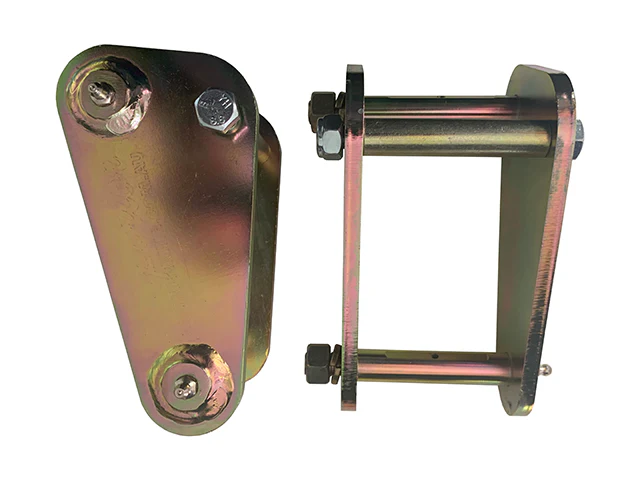Toyota LandCruiser 40 Series (1969-08/1980) Wagon All All Superior Engineering Superior Anti-Inversion Extended Shackles 2 Inch (50mm) Suitable For Toyota LandCruiser 40/45 Series Front (18mm Pins) - LCREXSHF40-8-XXX