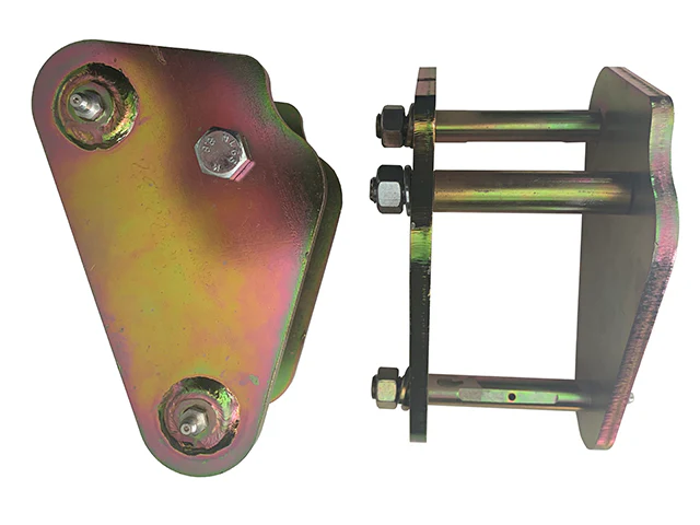Toyota LandCruiser 40 Series (1969-08/1980)  Wagon All All Superior Engineering Superior Anti-Inversion Extended Shackles 2 Inch (50mm) Suitable For Toyota LandCruiser 40 Series Rear (15mm Pins) - LCREXSHR40-6-XXX