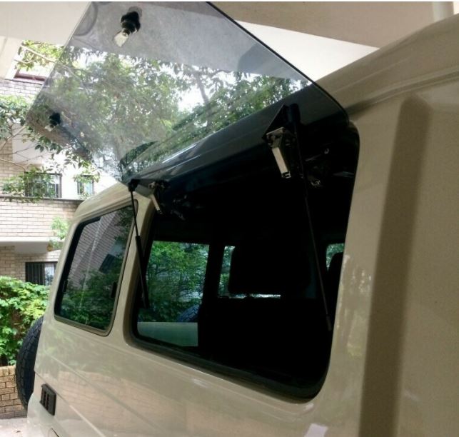 Toyota Landcruiser 75 & 78 series - Emu Wing (REAR/SIDE) Window Vehicle Access - Auto Safety Glass - SALE - Image 2