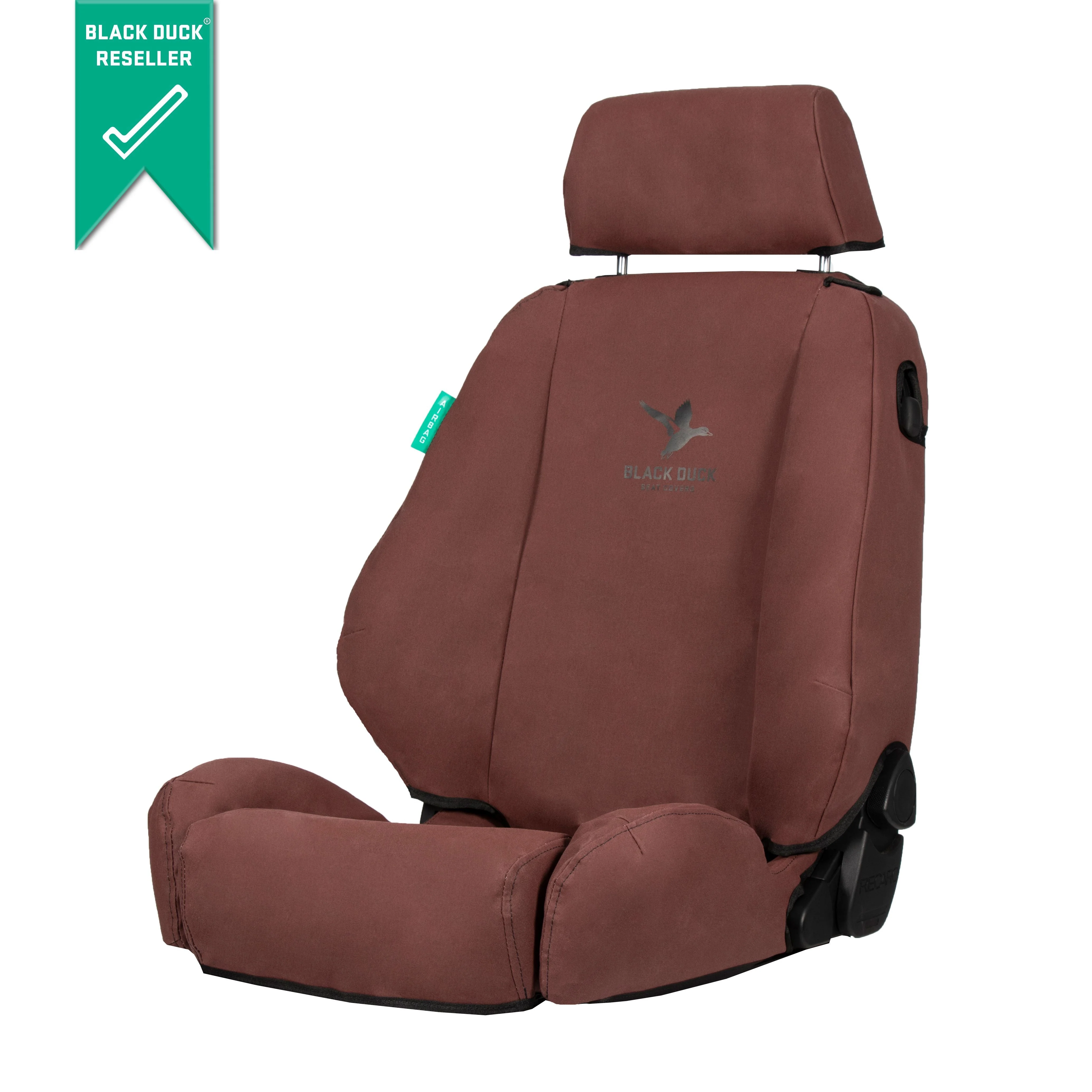 Toyota Prado (2009-2021) 10/09-05/21 150 Series GX & GXL - 7 SEATERS - GX, GXL, VX and KAKADU - WITH Side Airbags Black Duck® SeatCovers - PRA092ABC PRA09CON PRA09ABCDR PRA097L - Image 5