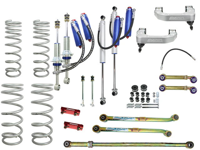 Toyota FJ (2010-2016) Wagon Petrol 4.0ltr Superior Remote Reservoir 2.0 4 Inch (100mm) Lift Kit