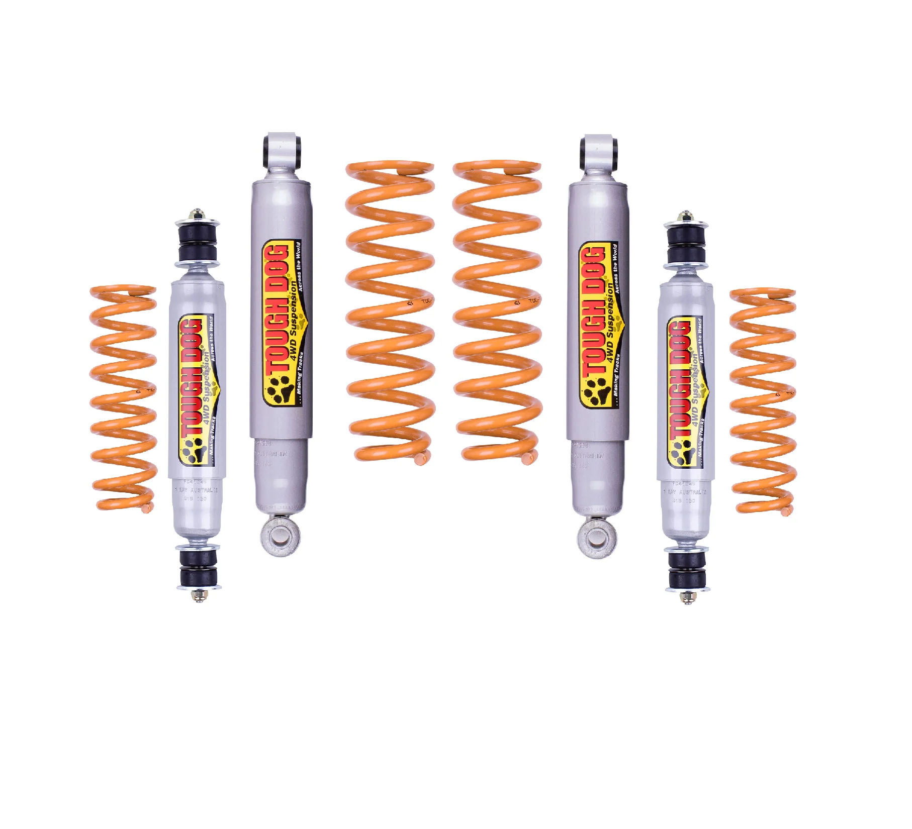 Toyota Rav 4 (1994-2000) SWB SXA10R 1994-6/2000 Tough Dog 30mm Lift Kit with Tough Dog Foam Cell Shocks