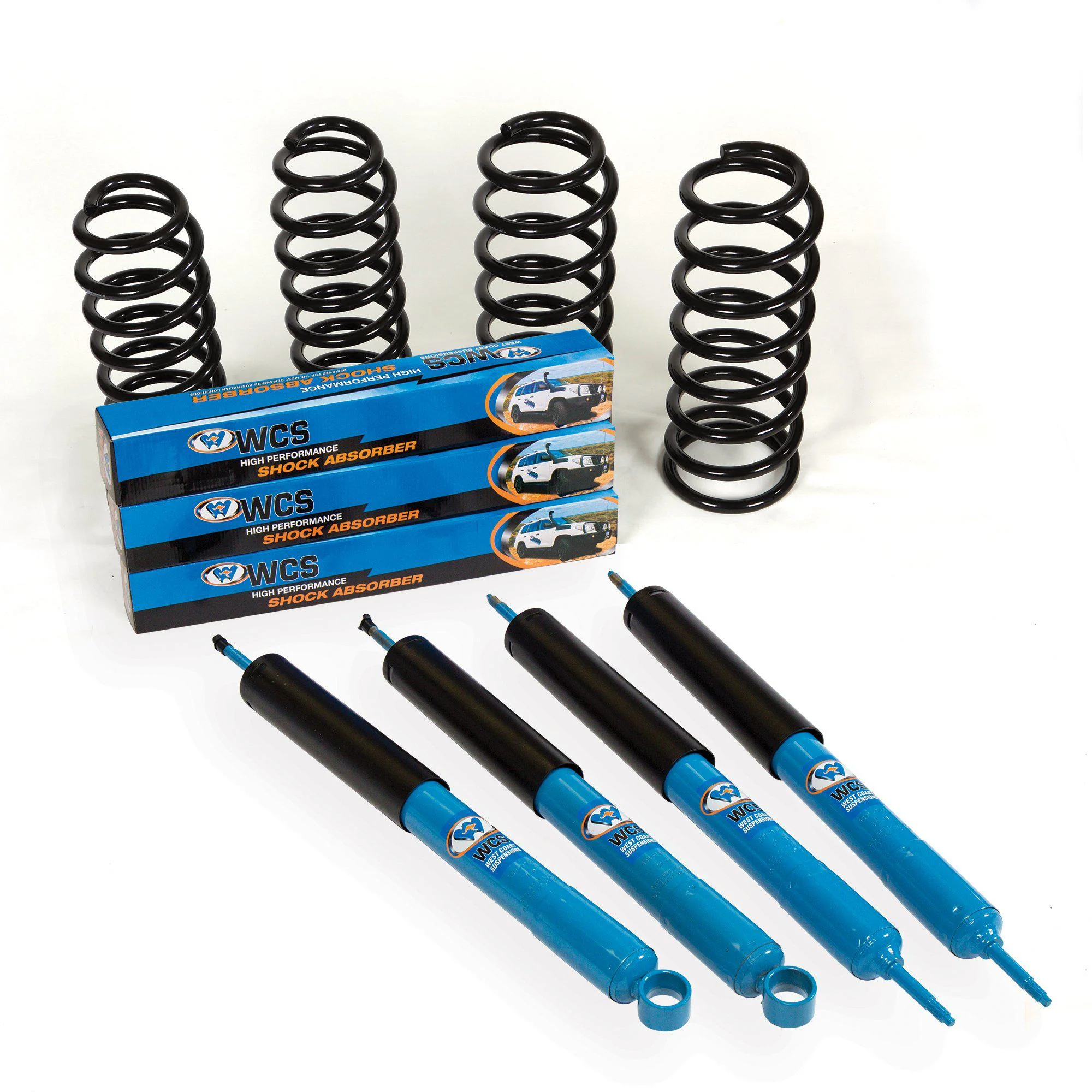 West Coast Suspensions 2" Lift Kit for Mitsubish Pajero NM-NX (2000 on)