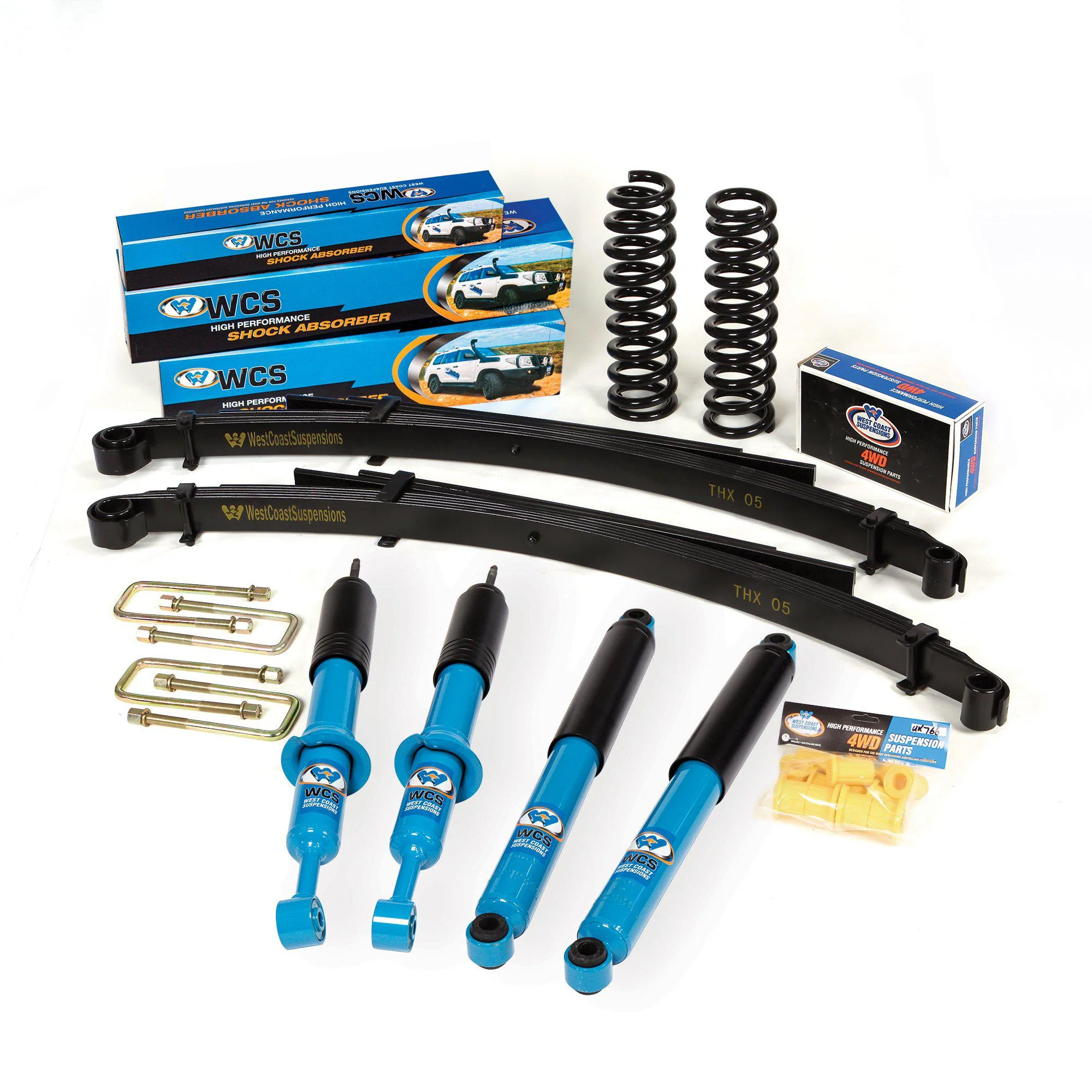 West Coast Suspensions 2" Remote Res Lift Kit for Triton MQ